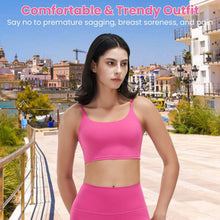 Load image into Gallery viewer, Women Strap Sport Bras Padded Strappy Tank Tops
