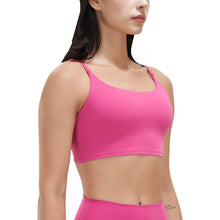 Load image into Gallery viewer, Women Strap Sport Bras Padded Strappy Tank Tops

