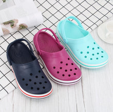 Load image into Gallery viewer, Women Summer Beach Shoes Breathable Garden Clogs Home Shoes Platforms Unisex  Beach Sandals Comfortable Slip On Shoes Lightweight Indoor Outdoor Clogs Shower Water Shoes

