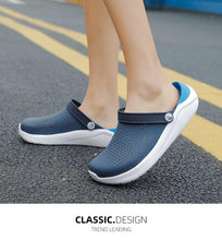 将图片加载到图库查看器，Women Summer Flip Flops Sandals Beach Shoes Womens Casual Garden Clogs Shoes Comfortable Water Shoes Sandals Slippers For Work Gym Beach
