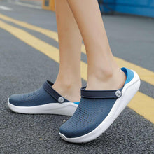 将图片加载到图库查看器，Women Summer Flip Flops Sandals Beach Shoes Womens Casual Garden Clogs Shoes Comfortable Water Shoes Sandals Slippers For Work Gym Beach
