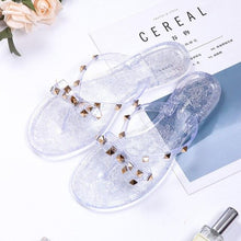 将图片加载到图库查看器，Women Summer Flip Flops Slippers Slide Sandals Beach Slides Soft Sole Sandals Women Flat Thong Strap Modern Flip Flops Slip On Cute Beach Casual Cute Summer Sandals
