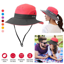 将图片加载到图库查看器，Women Summer Sun Bucket Hats Foldable
