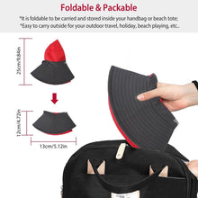 将图片加载到图库查看器，Women Summer Sun Bucket Hats Foldable
