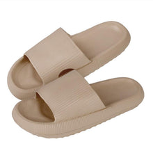 Load image into Gallery viewer, Women Thick Platform Slippers Summer Fashion EVA Soft Sole Beach Slide Sandals Open Toe Soft Home Shoes Non-Slip Soft Shower Spa Bath Pool Gym House Sandals For Indoor And Outdoor
