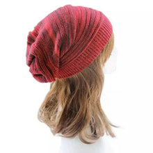 Load image into Gallery viewer, Women Winter Baggy Beanie Oversized Knitted Crochet Ski Hat Slouch Cap
