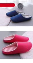 Load image into Gallery viewer, Women Winter Home Slippers Deer Elk Non-Slip Soft Warm House Shoes Men Indoor Bedroom Elk Slippers Warm Animal Slippers Winter Fleece Plush Home Slippers With Non-Skid Rubber Sole
