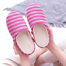 Load image into Gallery viewer, Women Winter Warm Slippers Cute Rabbit Slippers Indoor Shoes For Girls Non Slip Soft Funny Women Furry Slipper House Slippers For Women Indoor Slip On Slippers Warm Flats Shoes Soft-soled Cotton Slippers
