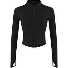 Load image into Gallery viewer, Women's Athletic Full Zip Lightweight Workout Jacket
