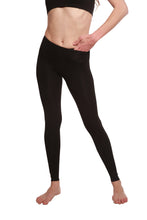 Load image into Gallery viewer, Clearance Women's Bamboo/Cotton Full Length Legging in Black

