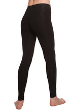 Load image into Gallery viewer, Clearance Women's Bamboo/Cotton Full Length Legging in Black
