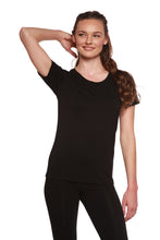 Load image into Gallery viewer, Women's Bamboo/Cotton Short Sleeve Scoop Neck T-Shirt
