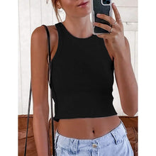 将图片加载到图库查看器，Womens Basic Sleeveless Tank Top
