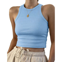 将图片加载到图库查看器，Womens Basic Sleeveless Tank Top
