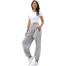 Load image into Gallery viewer, Womens Belted Sweatpants with Pockets
