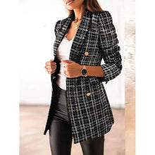 将图片加载到图库查看器，Women's Blazer Casual Jacket
