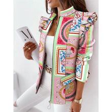 将图片加载到图库查看器，Women's Blazer Formal Casual
