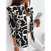 将图片加载到图库查看器，Women's Blazer Formal Casual
