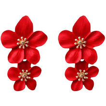 将图片加载到图库查看器，Women's Boho Flower Shaped Daisy Stud Earrings
