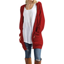 Load image into Gallery viewer, Women's Boho Long Sleeve Cardigan
