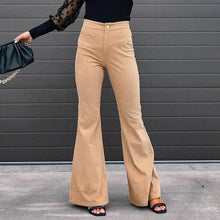 Load image into Gallery viewer, Women's Bootcut Pants Trousers Jeans Corduroy
