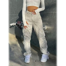 Load image into Gallery viewer, Women's Cargo Trouser Pants
