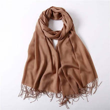 将图片加载到图库查看器，Women's Cashmere Wool Scarf
