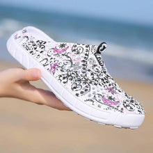 将图片加载到图库查看器，Womens Casual Clogs Breathable Beach Sandals Valentine Slippers Summer Slip On Women Flip Flops Shoes Sandals Quick Drying Slippers Walking Lightweight Rain Beach Summer Pool Water Shoes
