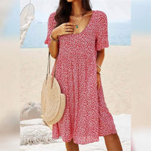 将图片加载到图库查看器，Women's Casual Floral Dress
