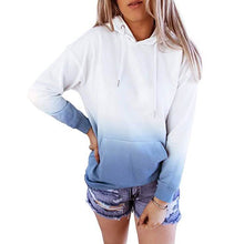 Load image into Gallery viewer, Women's Casual Hooded Sweatshirt Loose Drawstring Pullover Hoodie
