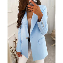 将图片加载到图库查看器，Women's Casual Long Sleeve Blazer
