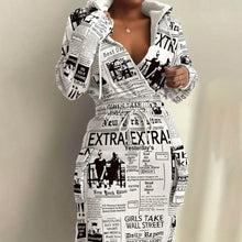 Load image into Gallery viewer, Women's Casual Long Sleeve Sweatshirt Dress
