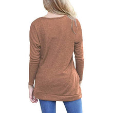 Load image into Gallery viewer, Women's Casual Long Sleeve Tunic Tops
