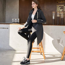 Load image into Gallery viewer, Women's Casual Zip up Hoodies Long Tunic Sweatshirts Jackets Fashion Plus Size Hoodie with Pockets
