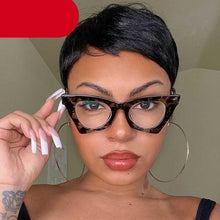 Load image into Gallery viewer, Womens Cat Eye Glasses Frame Fashion Designer Prescription eyeglasses With Clear Lens Fashion Cat Eye Womans Optical Glasses Prescription Lens Small Frames Women Transparent Glasses  Eyeglasses Frames
