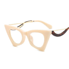 Load image into Gallery viewer, Womens Cat Eye Glasses Frame Fashion Designer Prescription eyeglasses With Clear Lens Fashion Cat Eye Womans Optical Glasses Prescription Lens Small Frames Women Transparent Glasses  Eyeglasses Frames

