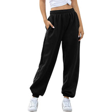 Load image into Gallery viewer, Women's Cinch Bottom Sweatpants Pockets High Waist Sporty
