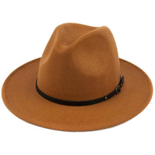 将图片加载到图库查看器，Womens Classic Wide Brim Floppy Panama Hat
