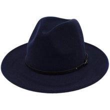 将图片加载到图库查看器，Womens Classic Wide Brim Floppy Panama Hat
