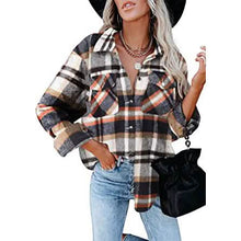 Load image into Gallery viewer, Womens Corduroy Button Down Shirts
