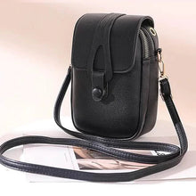 Load image into Gallery viewer, Women's Crossbody Leather Solid Color Plain Bag Wallet
