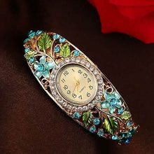 将图片加载到图库查看器，Women's Crystal Bracelet Wrist Watch

