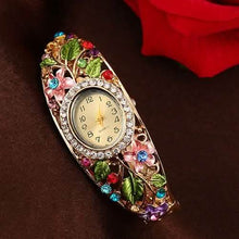 将图片加载到图库查看器，Women's Crystal Bracelet Wrist Watch
