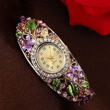 将图片加载到图库查看器，Women's Crystal Bracelet Wrist Watch
