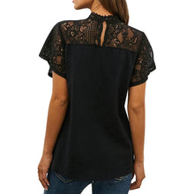 Load image into Gallery viewer, Women's Cute Lace Shirt Top T-Shirt
