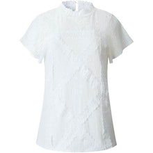 Load image into Gallery viewer, Women's Cute Lace Shirt Top T-Shirt

