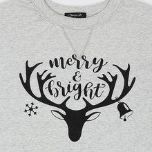 Load image into Gallery viewer, Women's Cute Long Sleeve Top Loose Crewneck Pullover Sweatshirt
