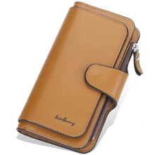 Load image into Gallery viewer, Women's Fashion Faux Leather Wallet with Card Slots &amp; ID Window
