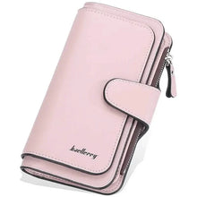 Load image into Gallery viewer, Women's Fashion Faux Leather Wallet with Card Slots &amp; ID Window
