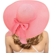 将图片加载到图库查看器，Women's Floppy Wide Brim Beach Hat

